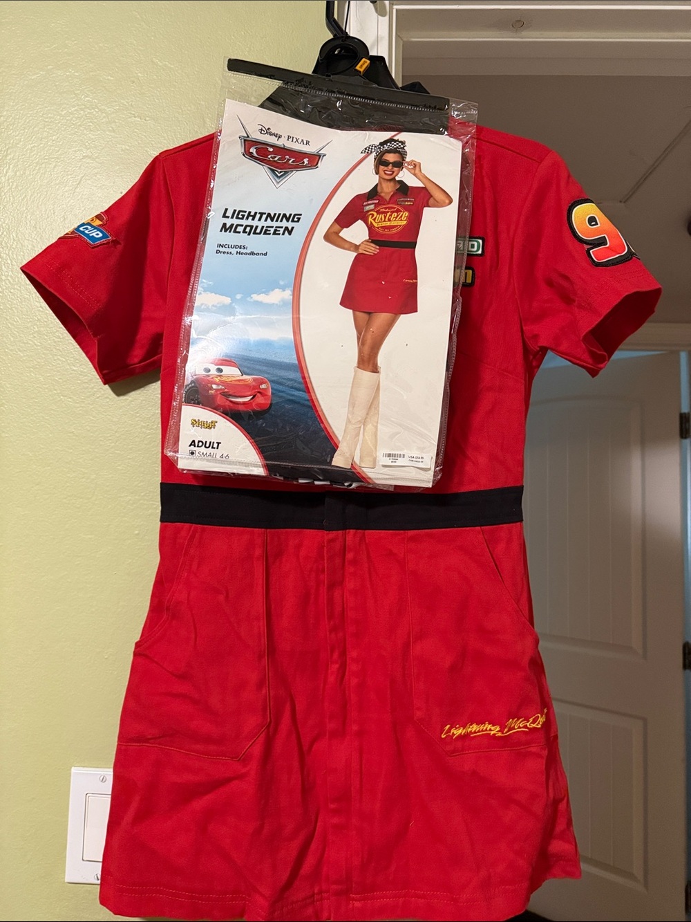 Lightning Mcqueen suit
